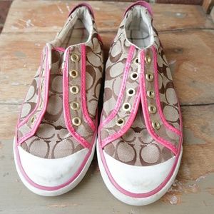 Coach Barrett monogram sneakers SHA-06